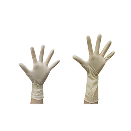 Latexové rukavice bez pudru - GL-001
